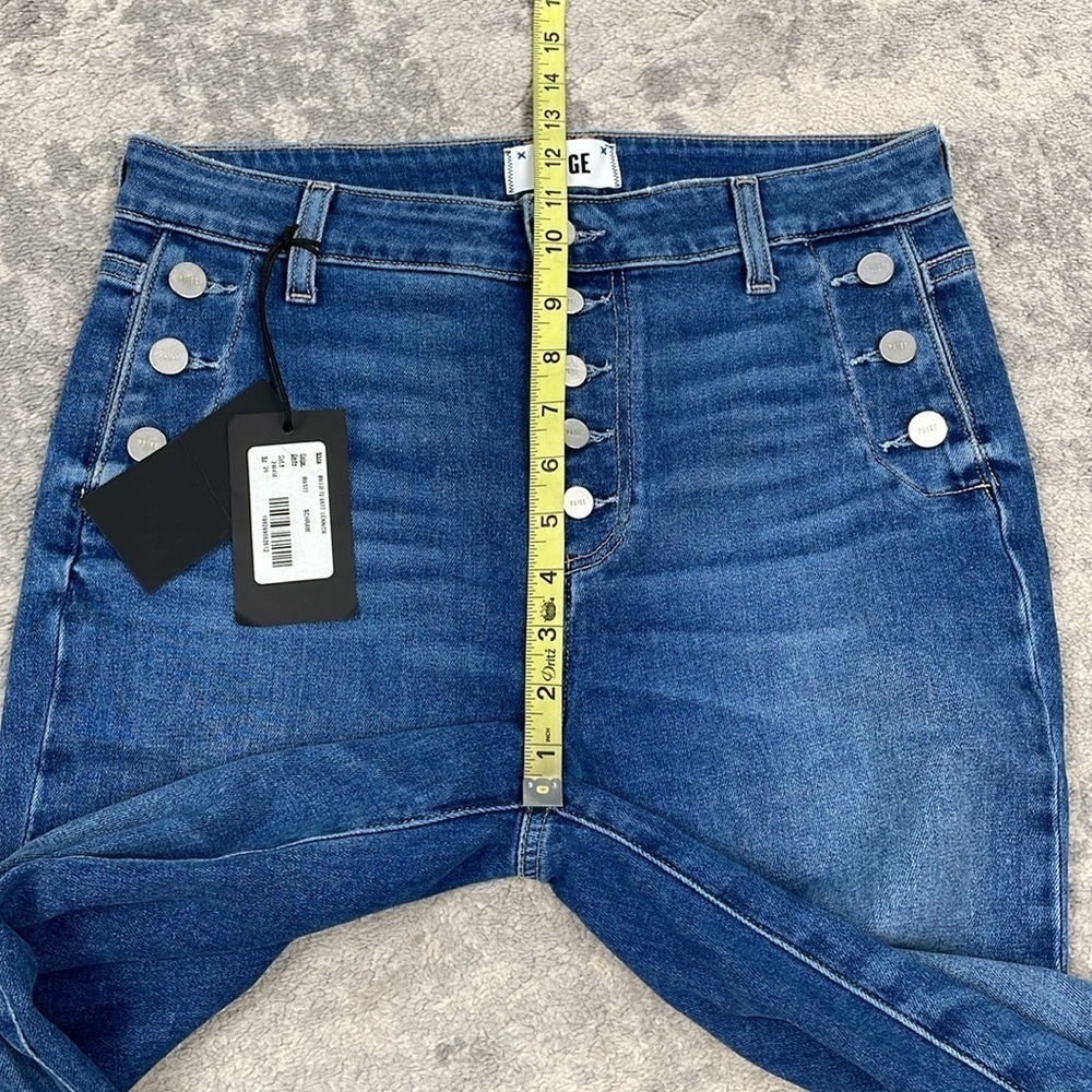 NWT Paige Emmie Ankle Skinny Jeans Button Fly Button Pockets High Rise 29 - Picture 8 of 11